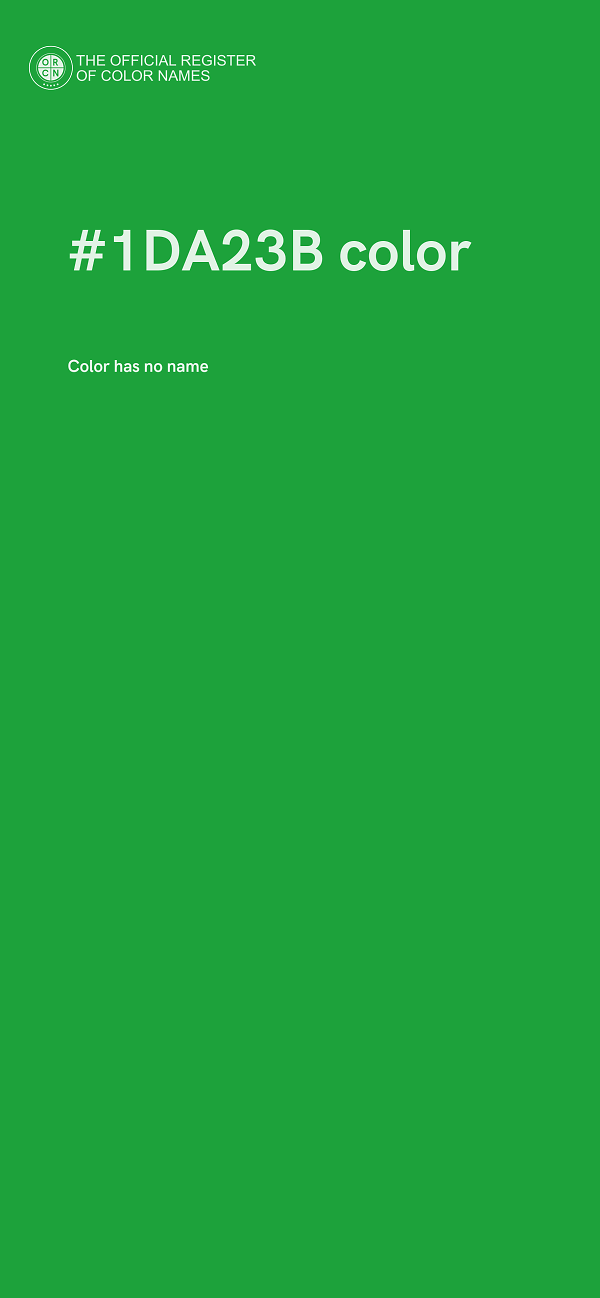#1DA23B color image
