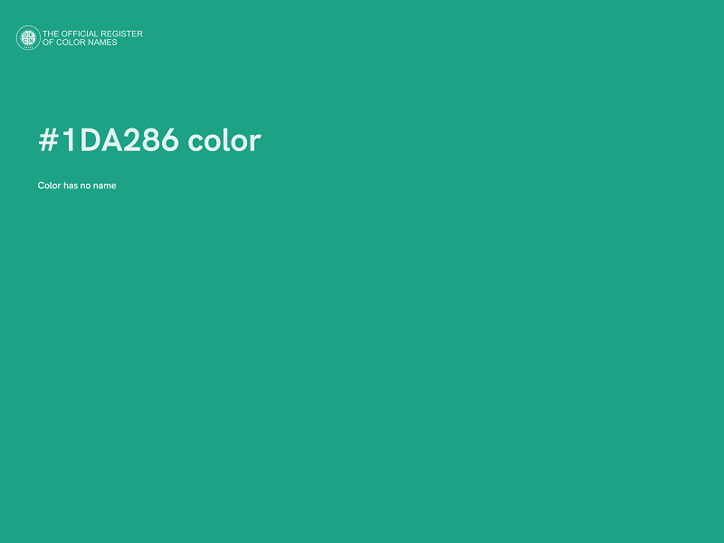 #1DA286 color image