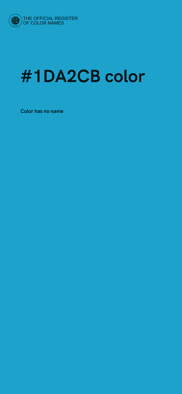 #1DA2CB color image