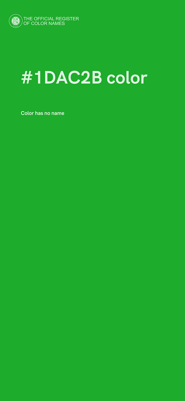 #1DAC2B color image