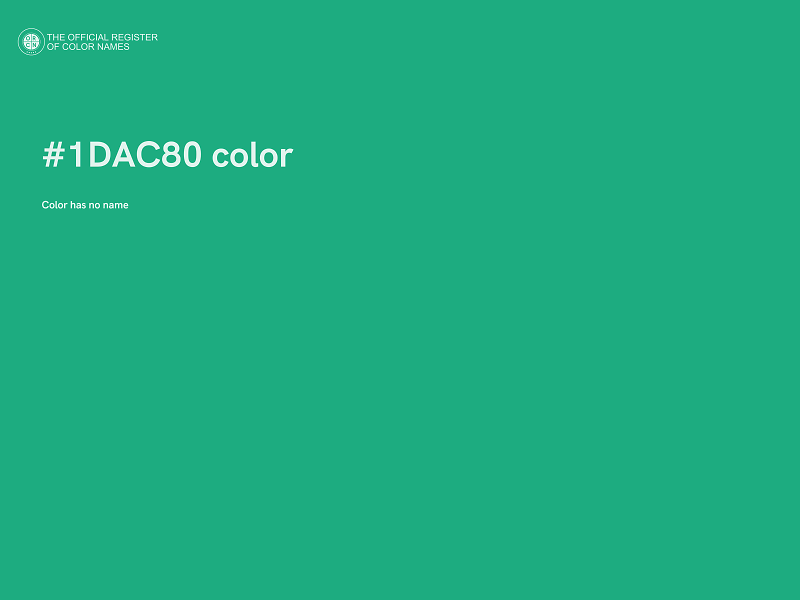 #1DAC80 color image