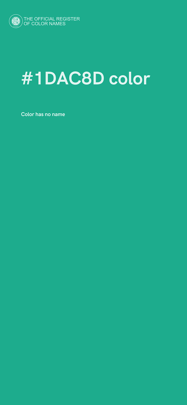 #1DAC8D color image