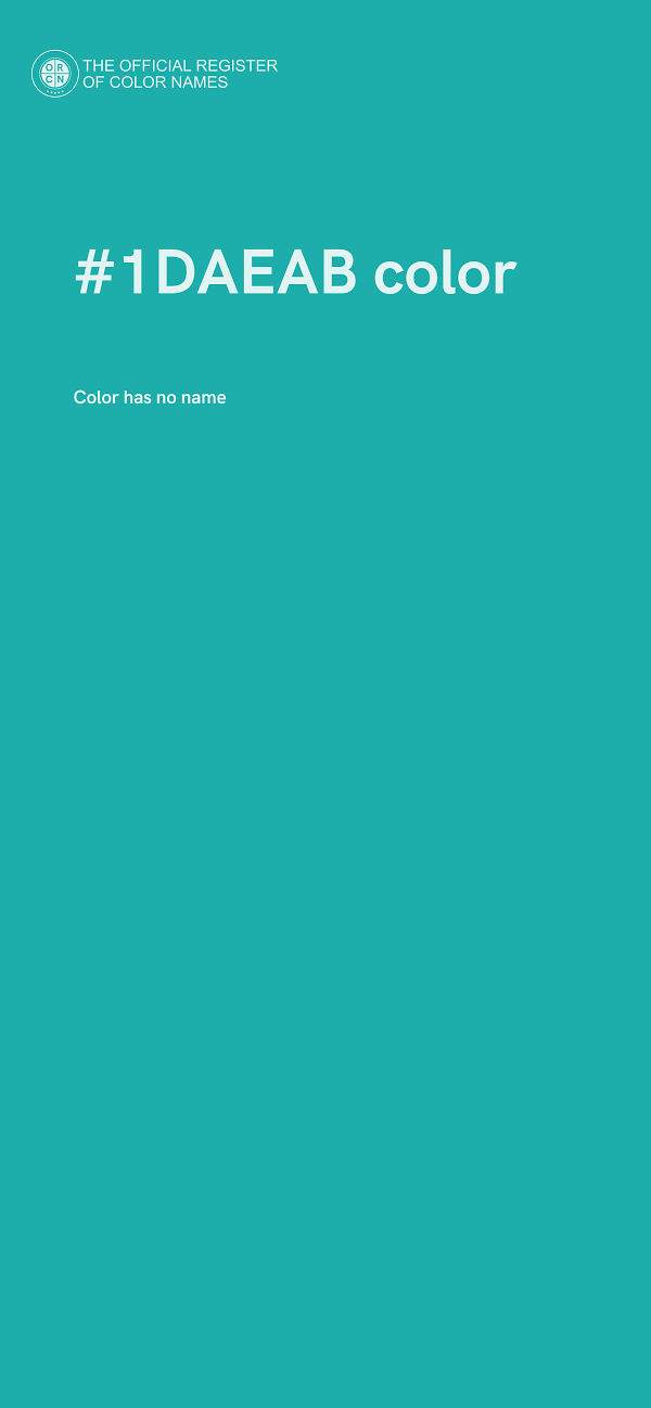 #1DAEAB color image