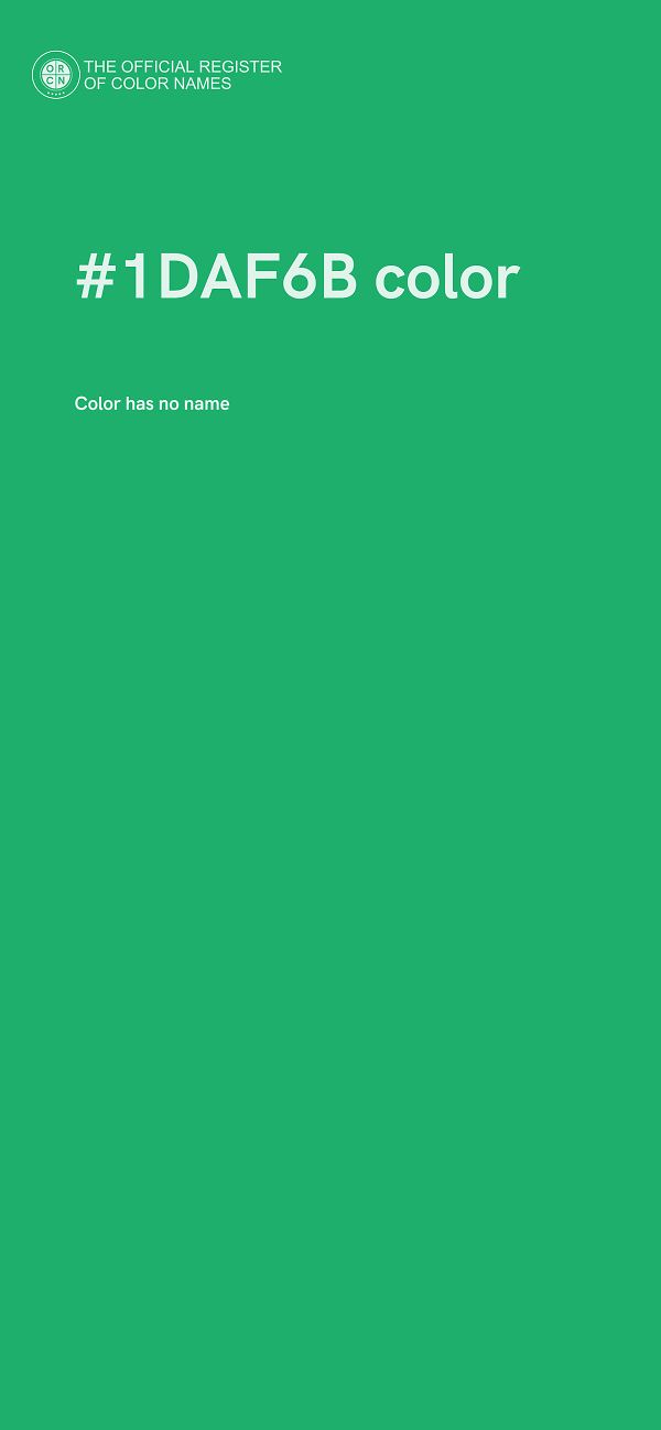 #1DAF6B color image
