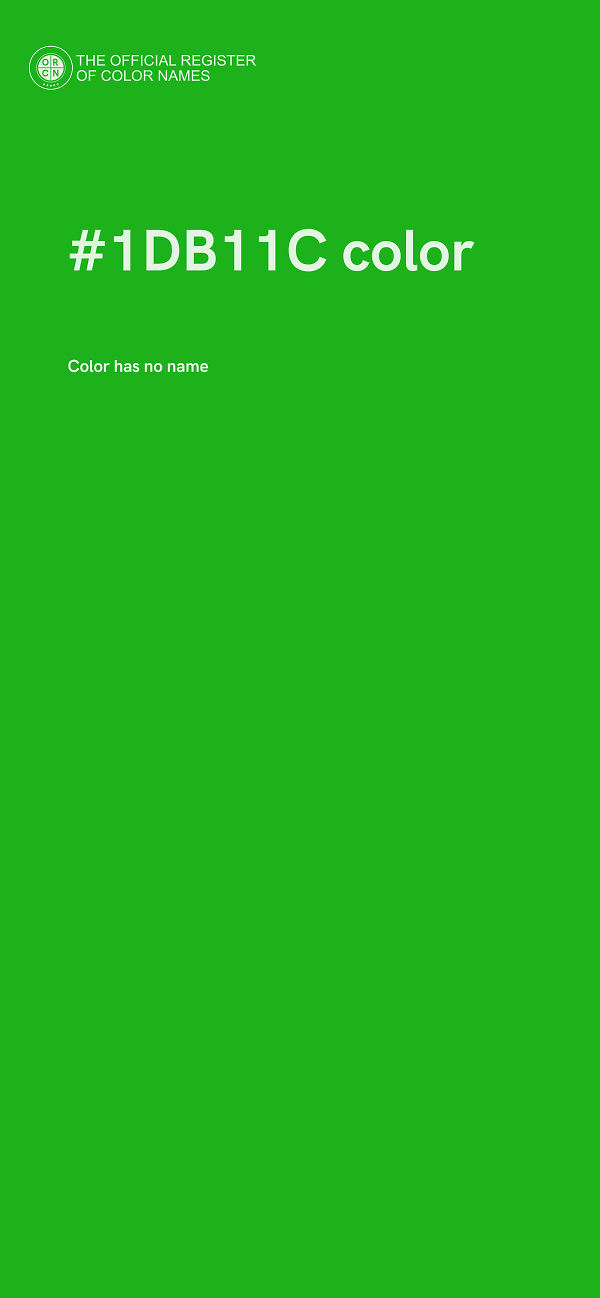 #1DB11C color image