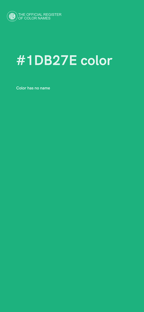 #1DB27E color image