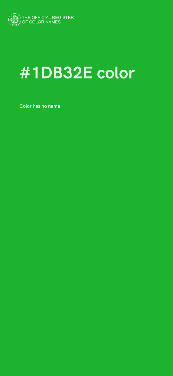 #1DB32E color image