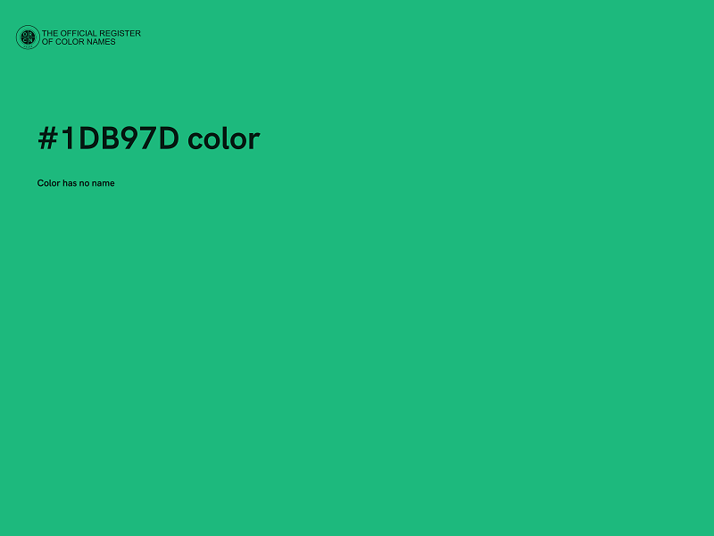 #1DB97D color image