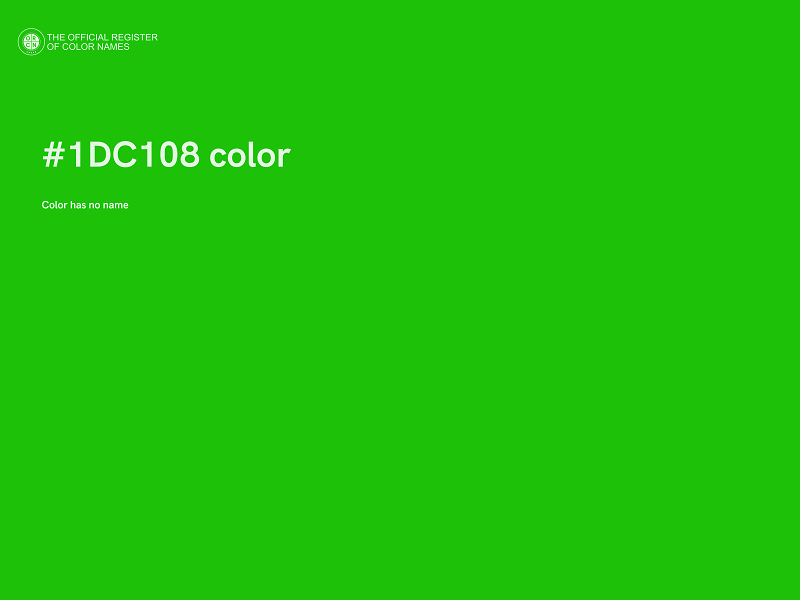 #1DC108 color image