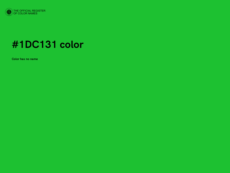#1DC131 color image