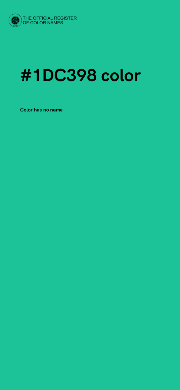 #1DC398 color image