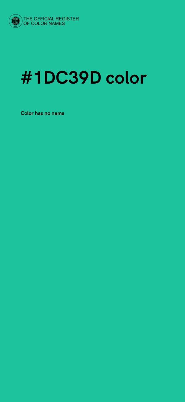#1DC39D color image