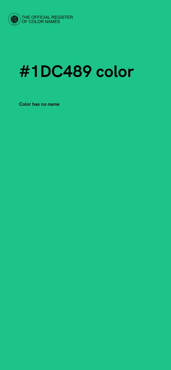 #1DC489 color image