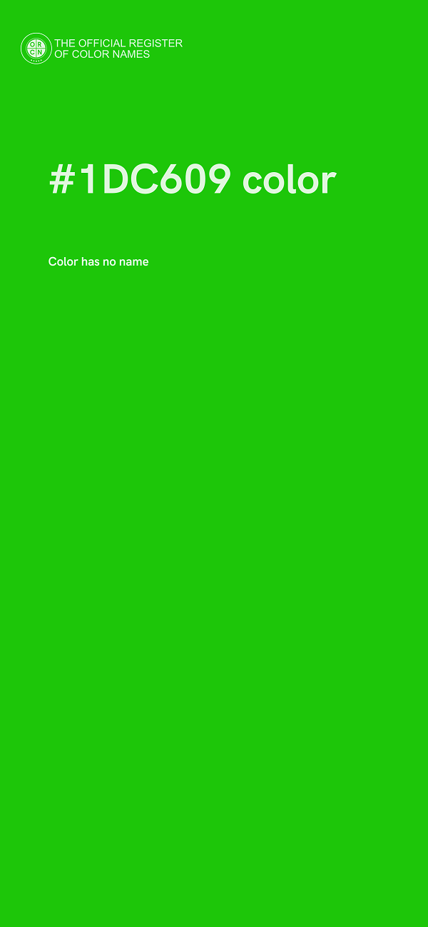 #1DC609 color image