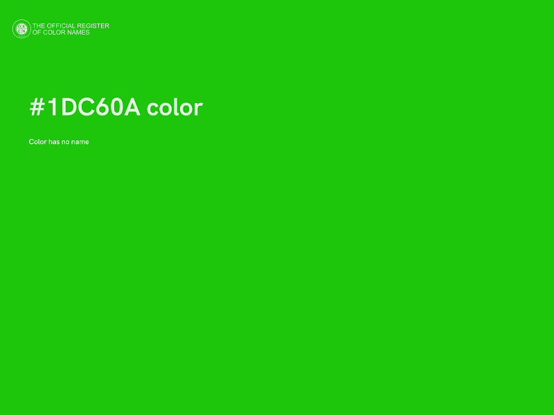 #1DC60A color image