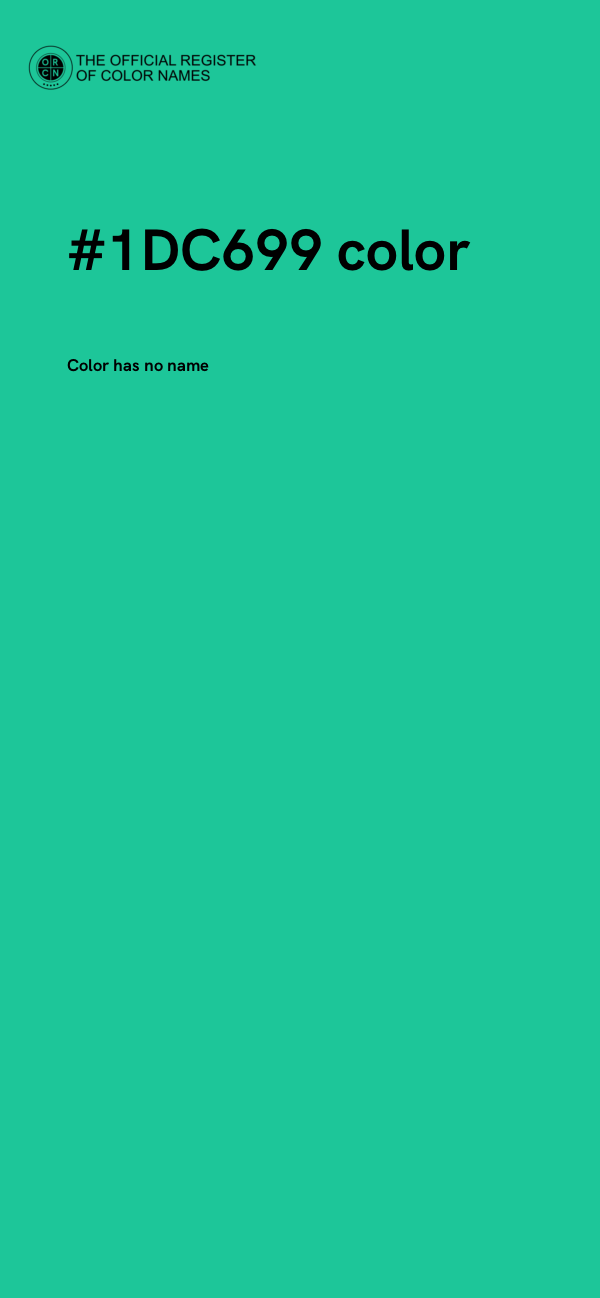 #1DC699 color image