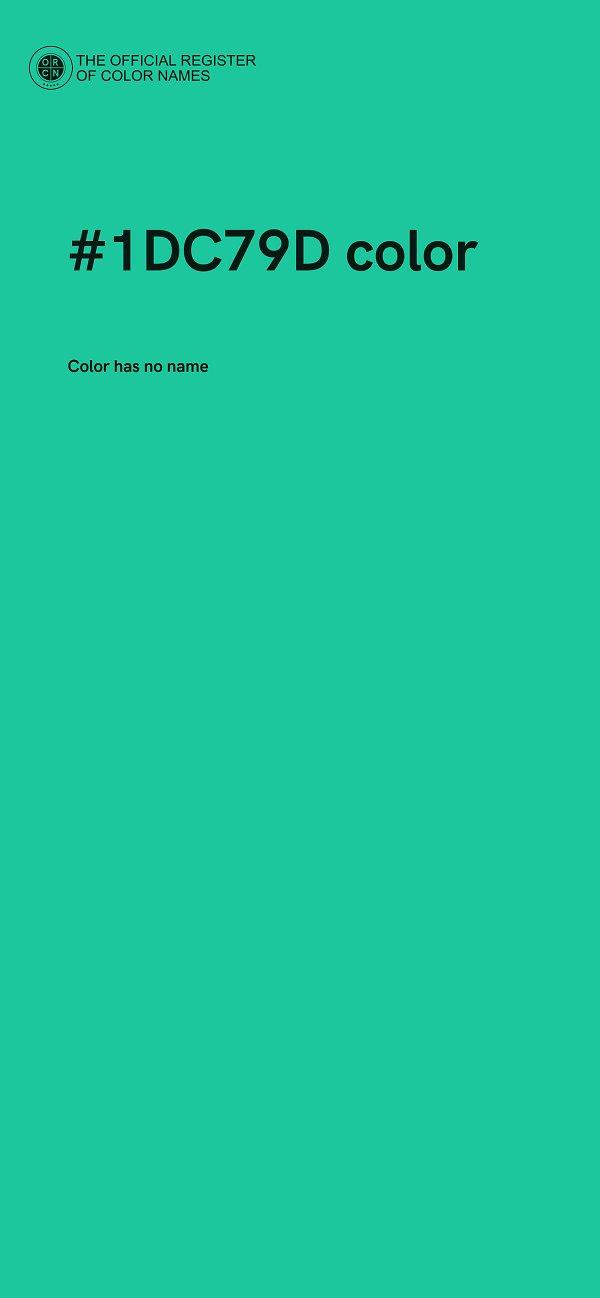 #1DC79D color image