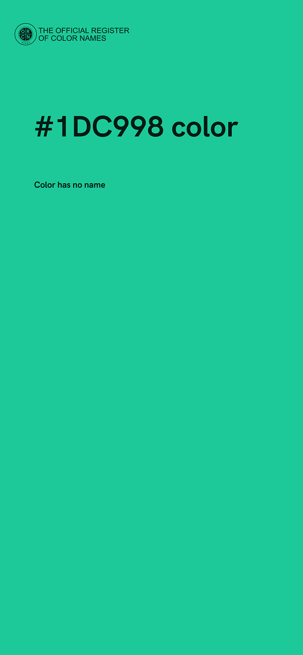 #1DC998 color image