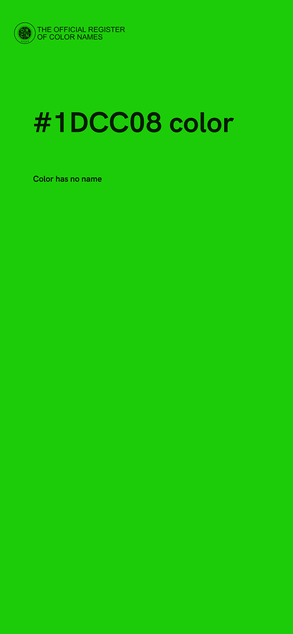 #1DCC08 color image