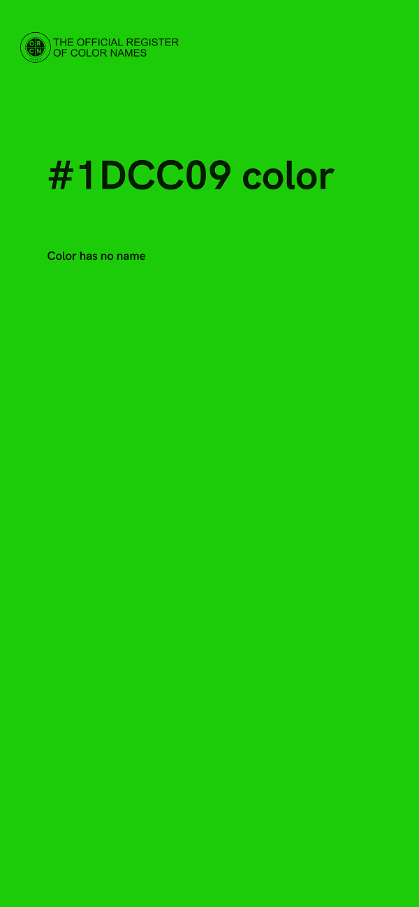 #1DCC09 color image
