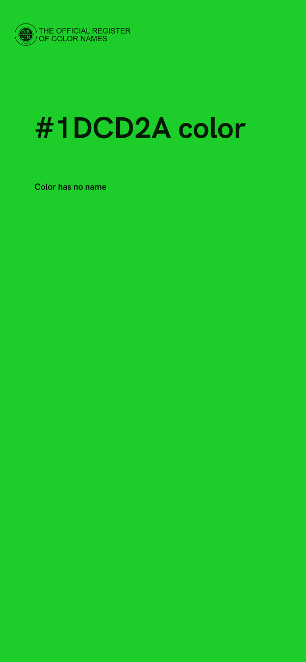 #1DCD2A color image