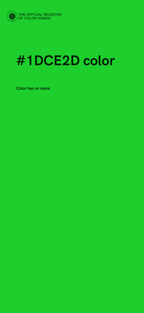 #1DCE2D color image