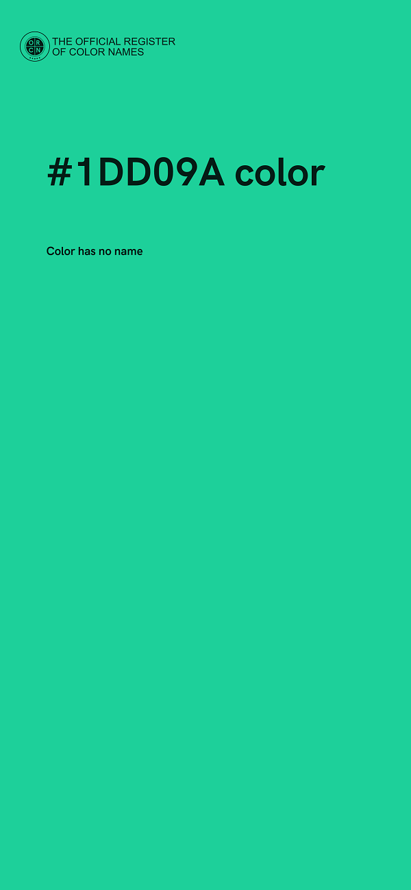 #1DD09A color image