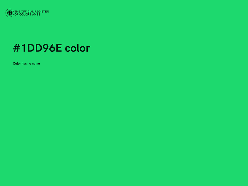 #1DD96E color image