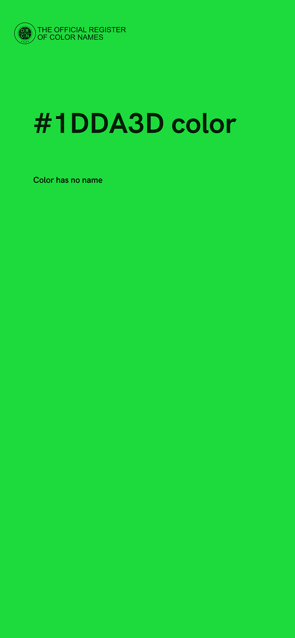 #1DDA3D color image