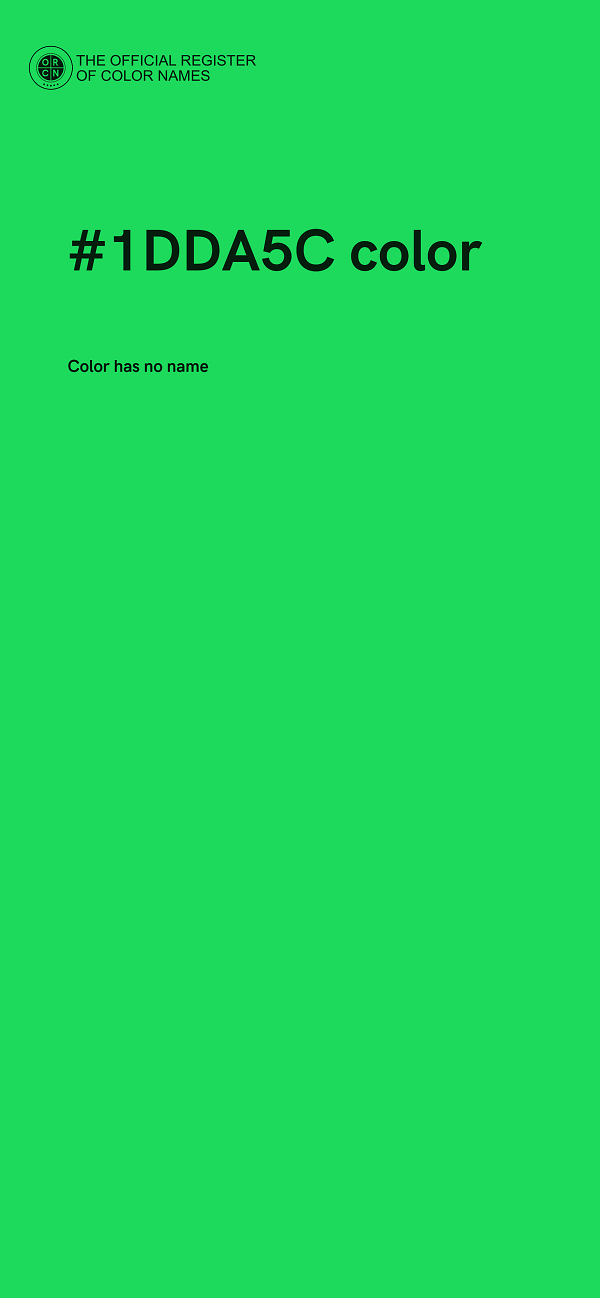 #1DDA5C color image