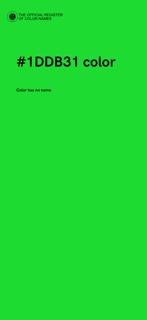 #1DDB31 color image