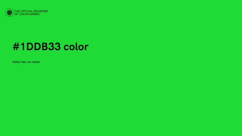 #1DDB33 color image