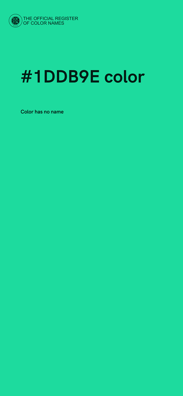 #1DDB9E color image