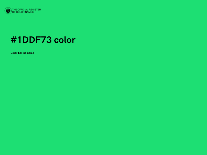 #1DDF73 color image