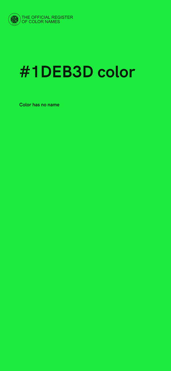 #1DEB3D color image