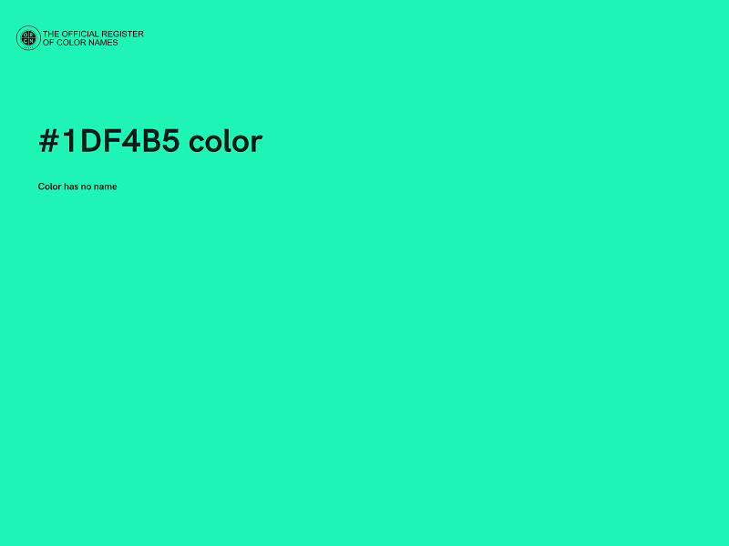 #1DF4B5 color image
