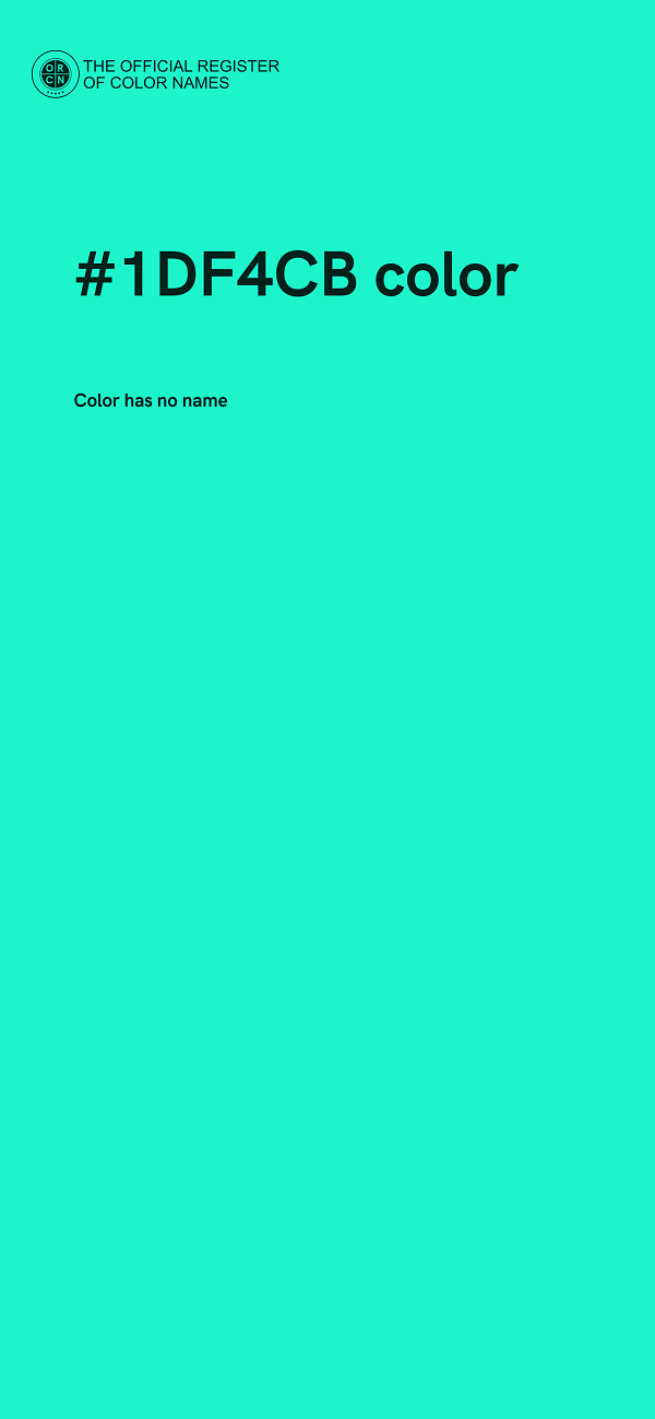#1DF4CB color image