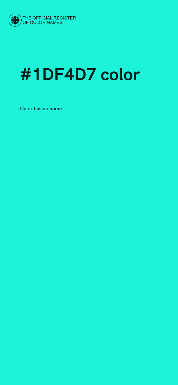 #1DF4D7 color image