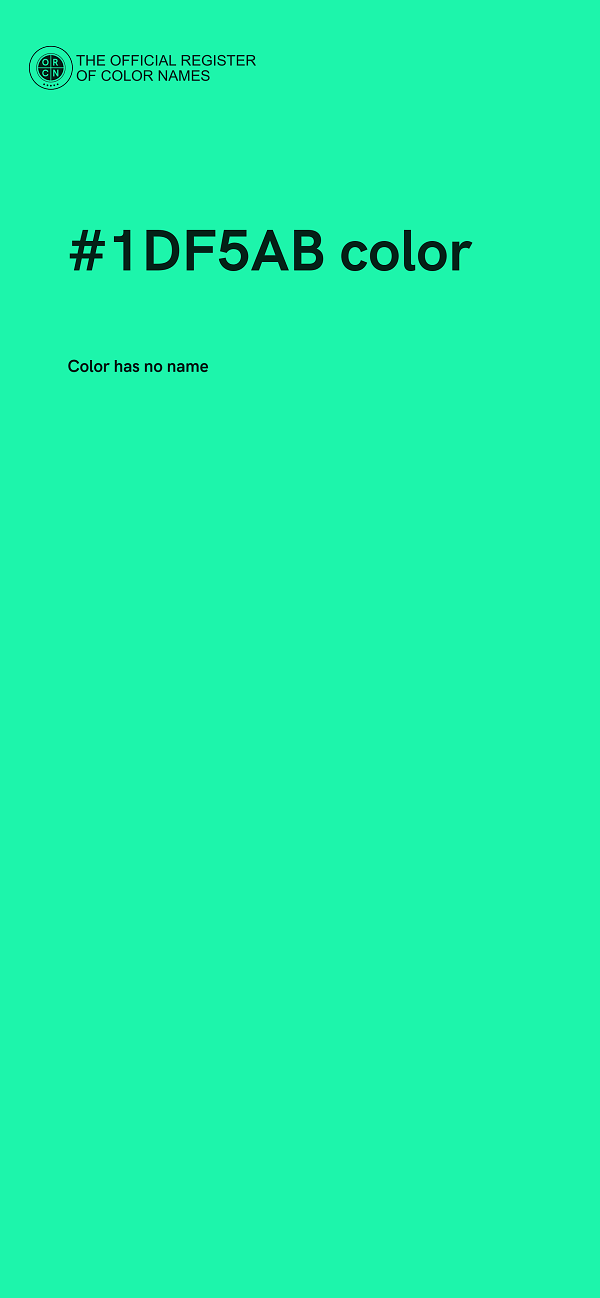 #1DF5AB color image