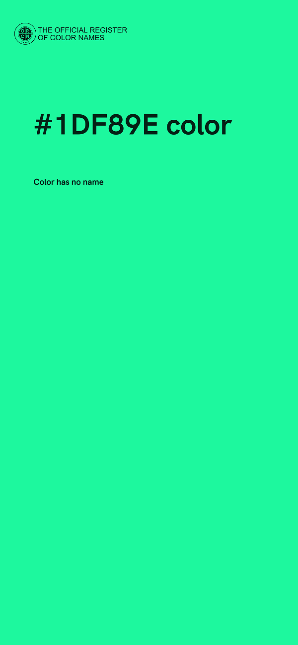 #1DF89E color image