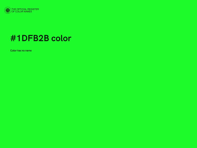 #1DFB2B color image