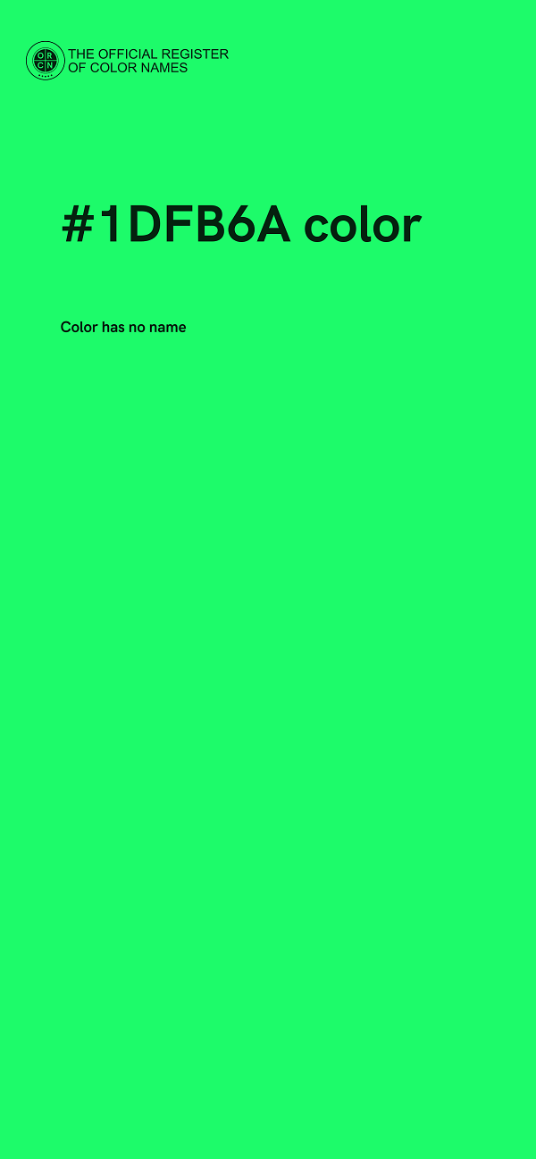 #1DFB6A color image
