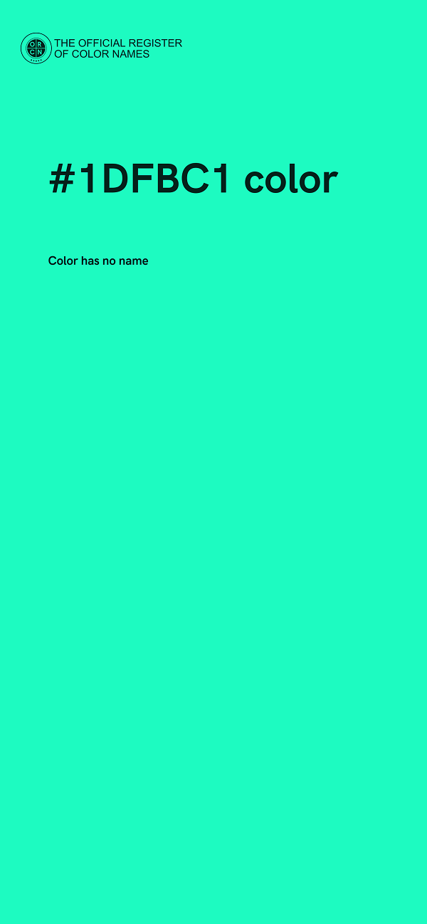 #1DFBC1 color image