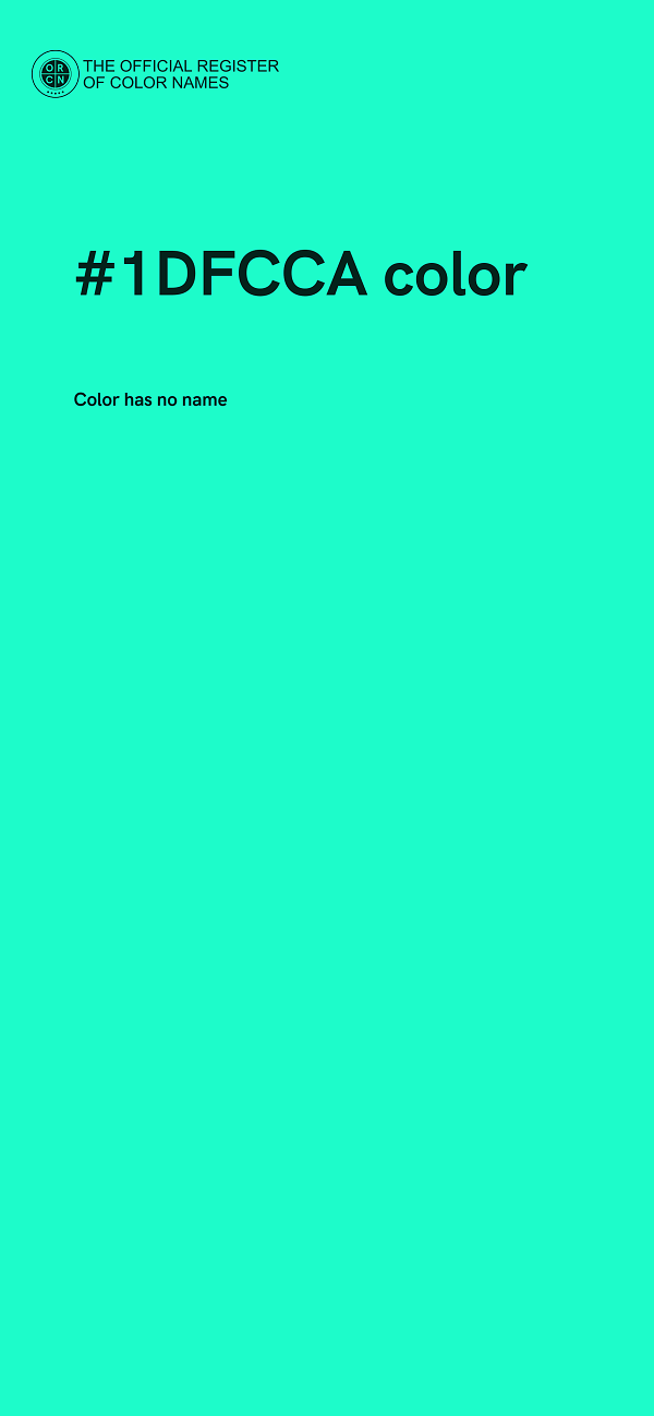 #1DFCCA color image