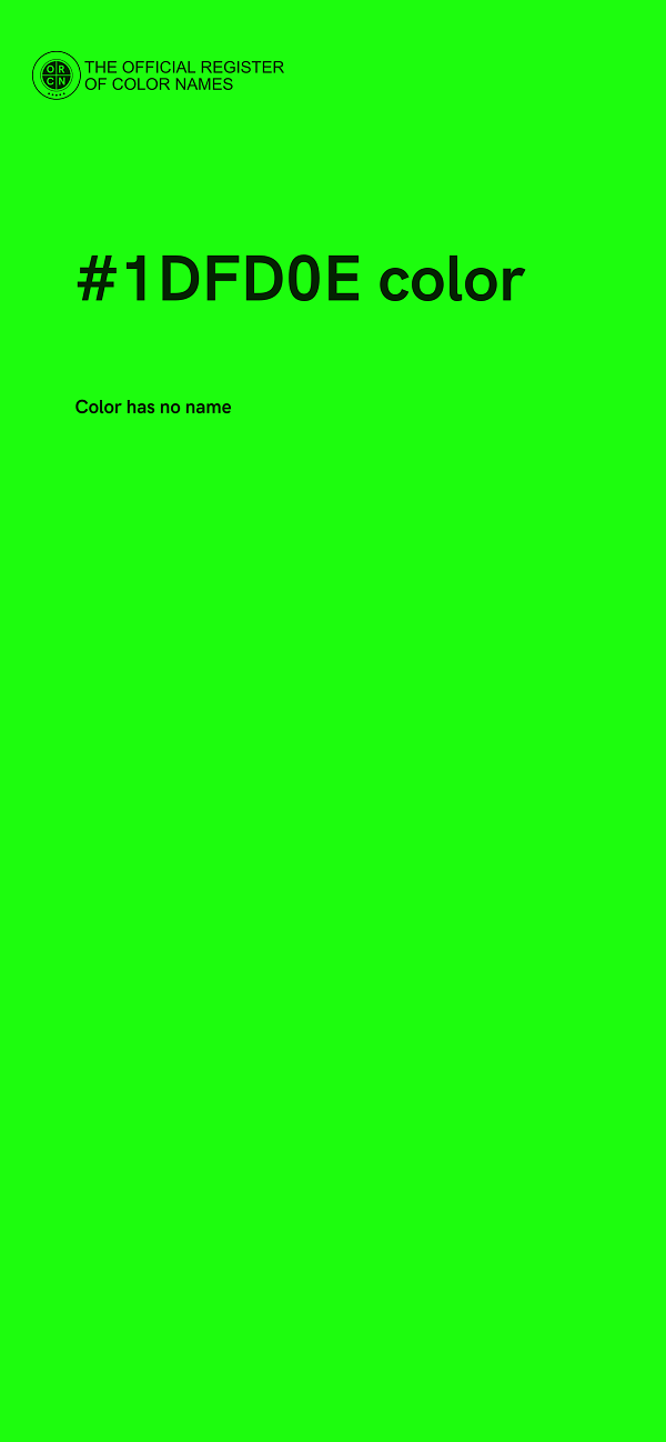 #1DFD0E color image