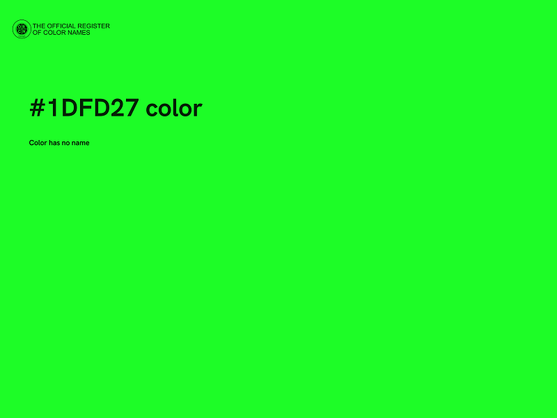 #1DFD27 color image