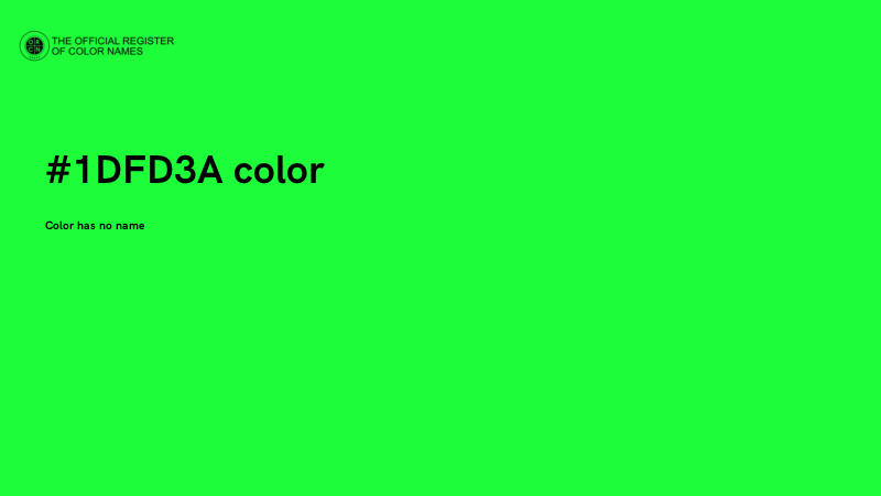 #1DFD3A color image