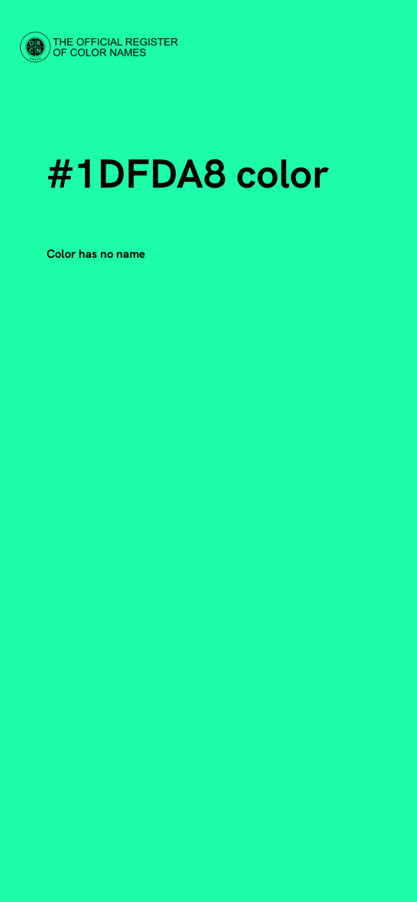 #1DFDA8 color image