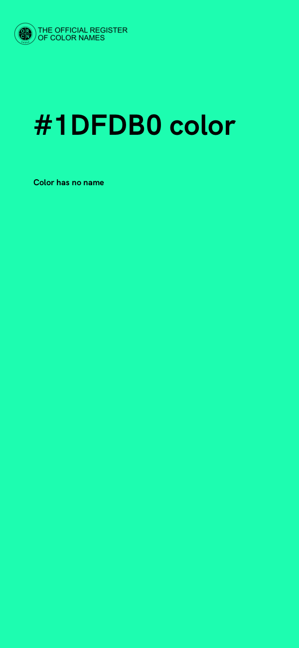 #1DFDB0 color image