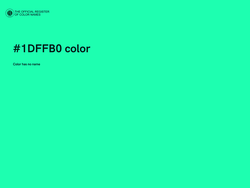 #1DFFB0 color image